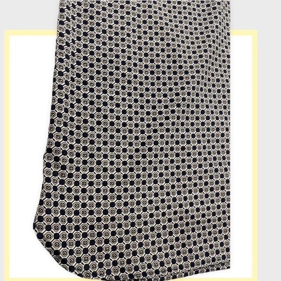 J CREW Collared Print Pattern Sack Dress Size 00 - Picture 2 of 6